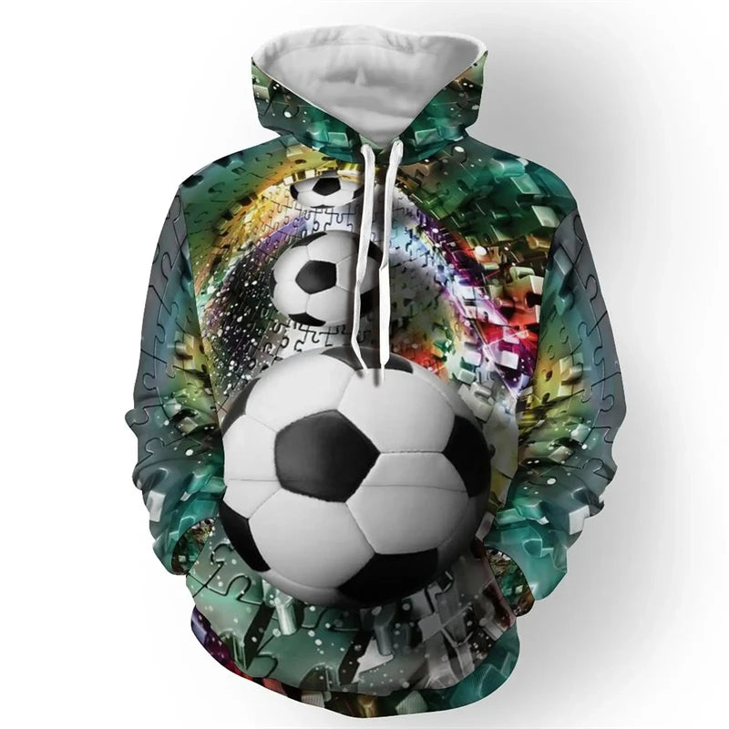 Moletom Futebol Fã 3D