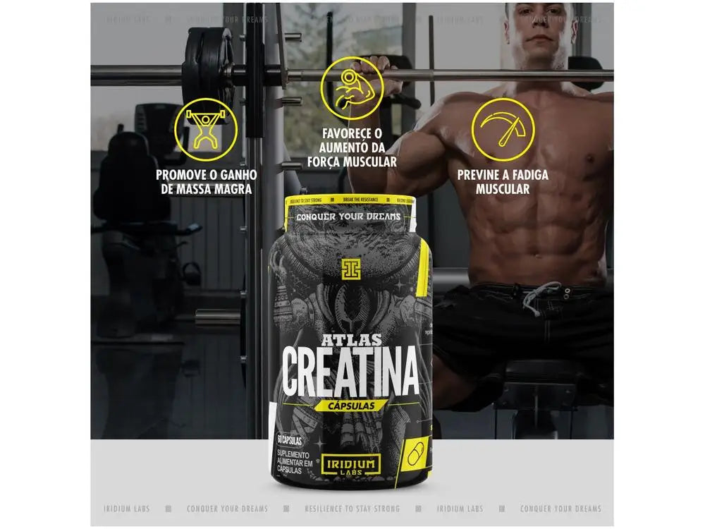 Creatina Monohidratada Iridium Labs Atlas