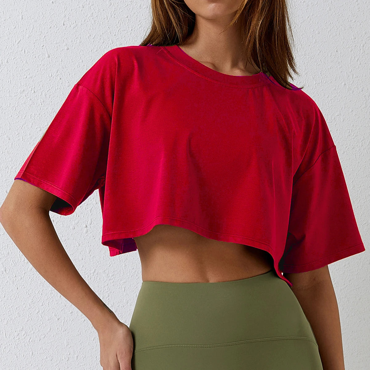 Camiseta Cropped Maga Curta
