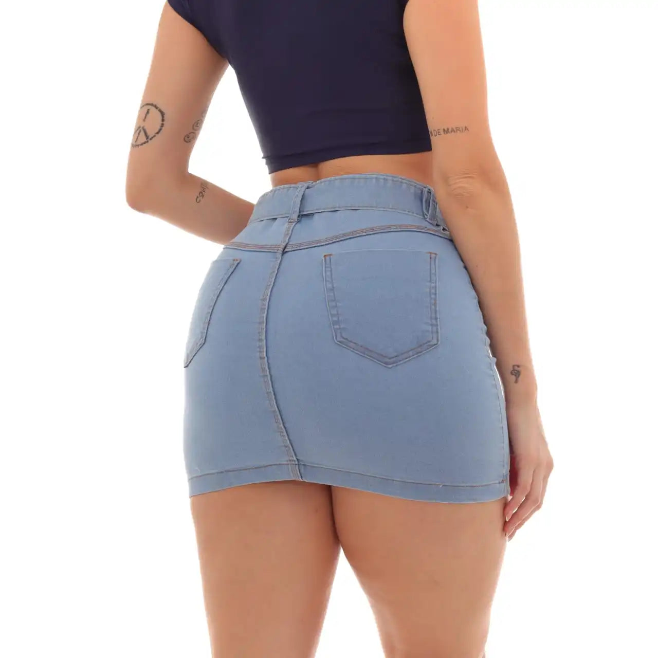 Mini Saia Jeans