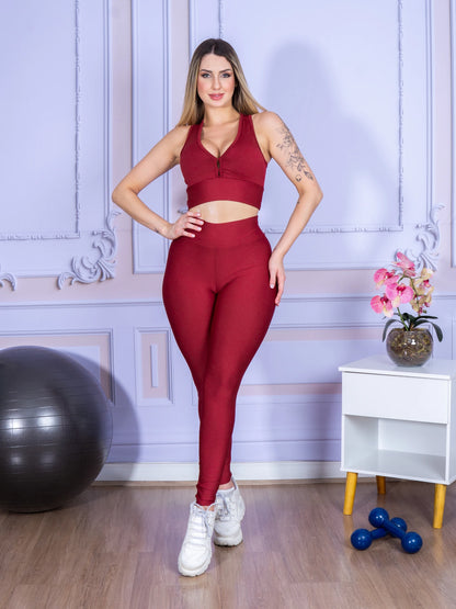 Conjunto Feminino Suplex Legging + Top