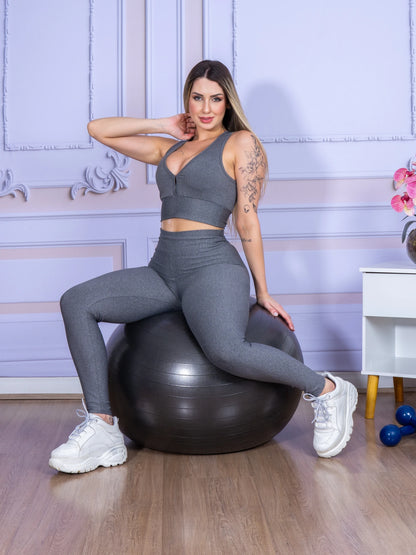 Conjunto Feminino Suplex Legging + Top