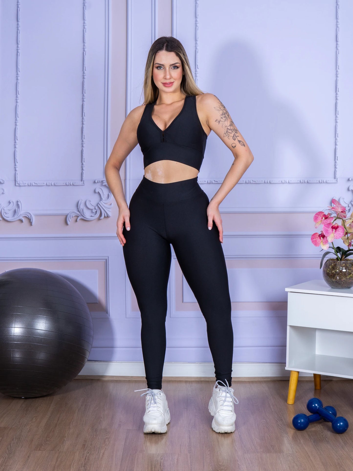 Conjunto Feminino Suplex Legging + Top