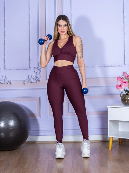 Conjunto Feminino Suplex Legging + Top