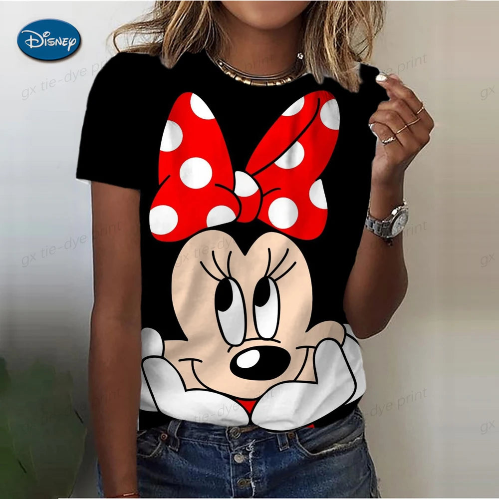 Camiseta Mickey e Stitch