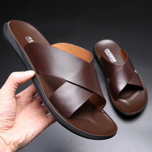 Chinelo de Couro